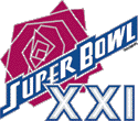 Super Bowl XXI Logo